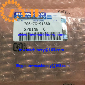 KOMATSU 706-7G-91360 SPRING for PC200-8 PC220-8 PC270-8 PC800