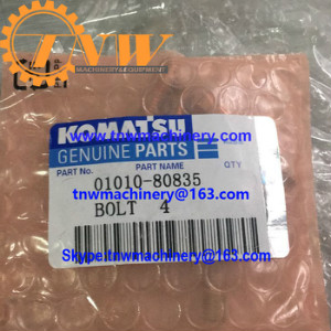 KOMATSU 01010-80835 BOLT FOR D85PX-15E0 PC300-8 WA470-6 WA200-6 PC350-8 PC300-8 D39EX-22 PC130-8 PC450-8