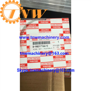 8-98017166-0 8980171660 ISUZU PISTON RING SET
